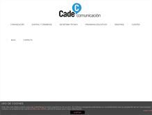 Tablet Screenshot of cadecomunicacion.org